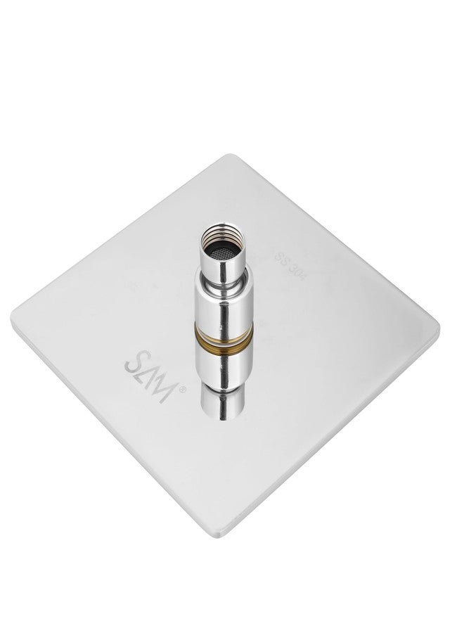 سام رأس دش سام رفيع عالي الضغط بدون ذراع للحمام (مربع منحني، 6 * 6) - Image 3